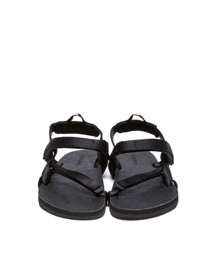 2-STRAP SANDALS IN BLACK - PUFB (M)