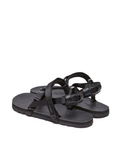 2-STRAP SANDALS IN BLACK - PUFB (W)