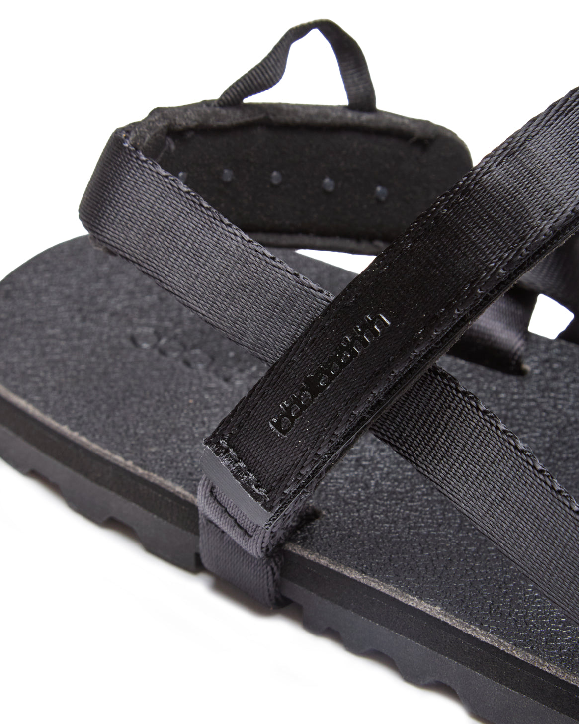 2-STRAP SANDALS IN BLACK - PUFB (M)