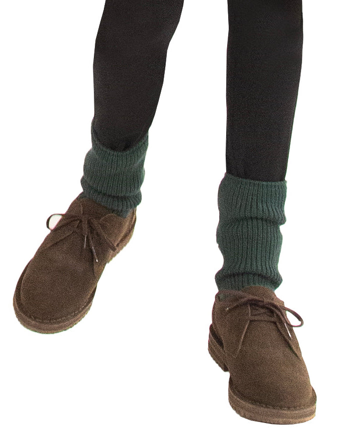 PLAIN-TOE SHOES IN D.BROWN (M) – bbblllaaahhh
