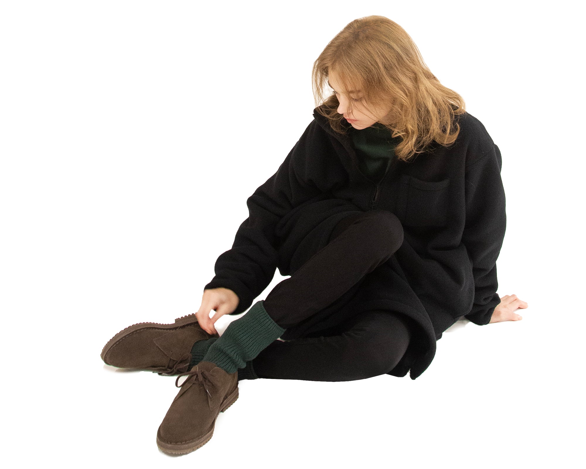 bbblllaaahhh PLAIN-TOE ブラック PLAIN-TOE SHOES IN BLACK (W