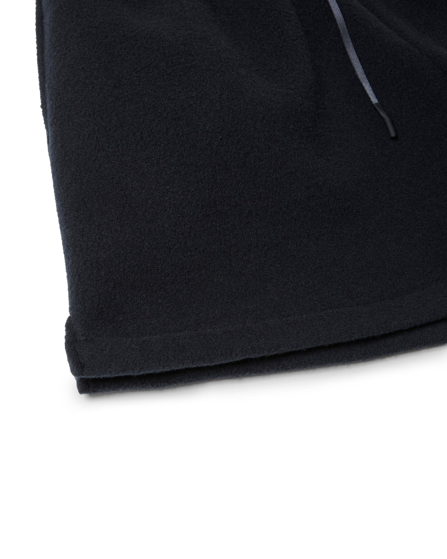 WIDE TRAPEZOID FLEECE SHORTS