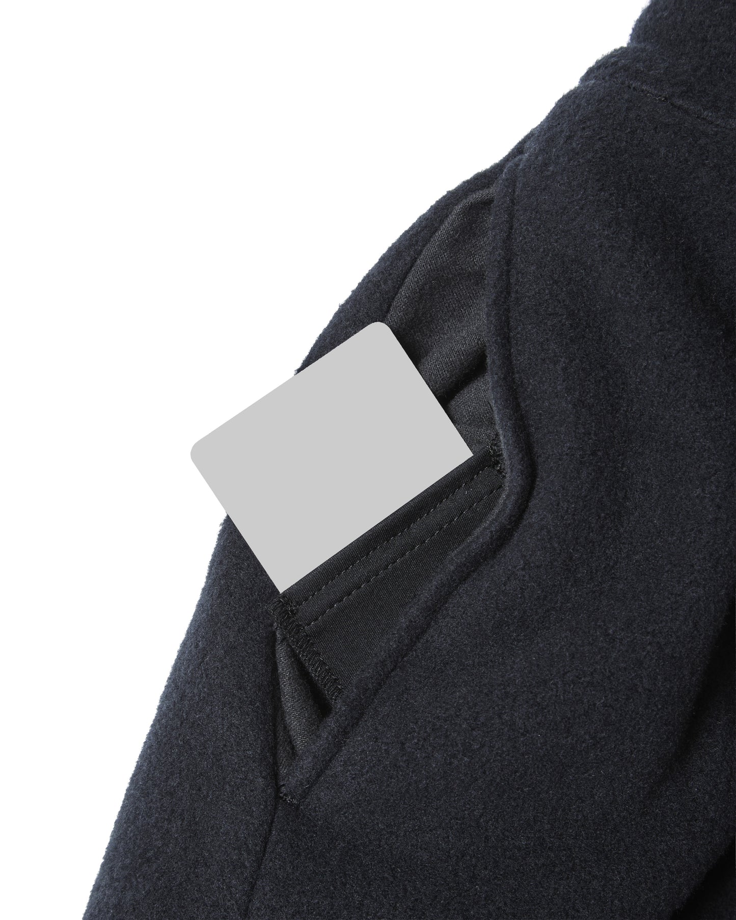 WIDE TRAPEZOID FLEECE SHORTS