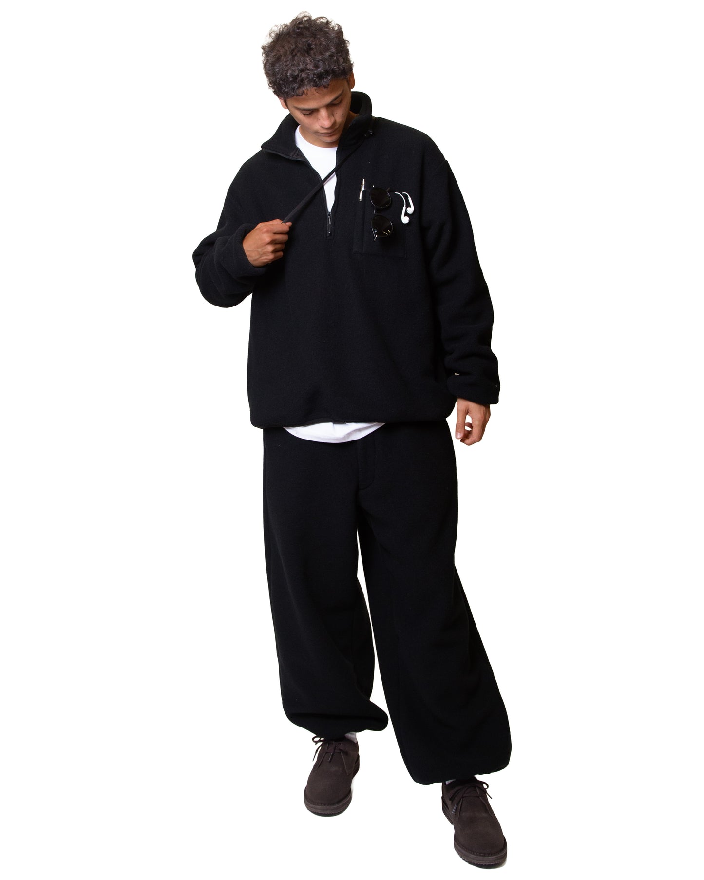 FLEECE PANTS-PARACHUTE