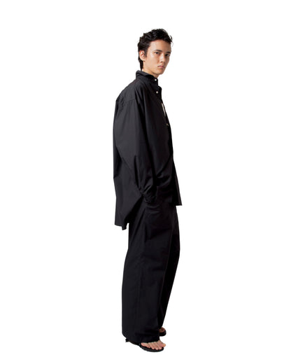 CRISPY WIDE-LEG PANTS