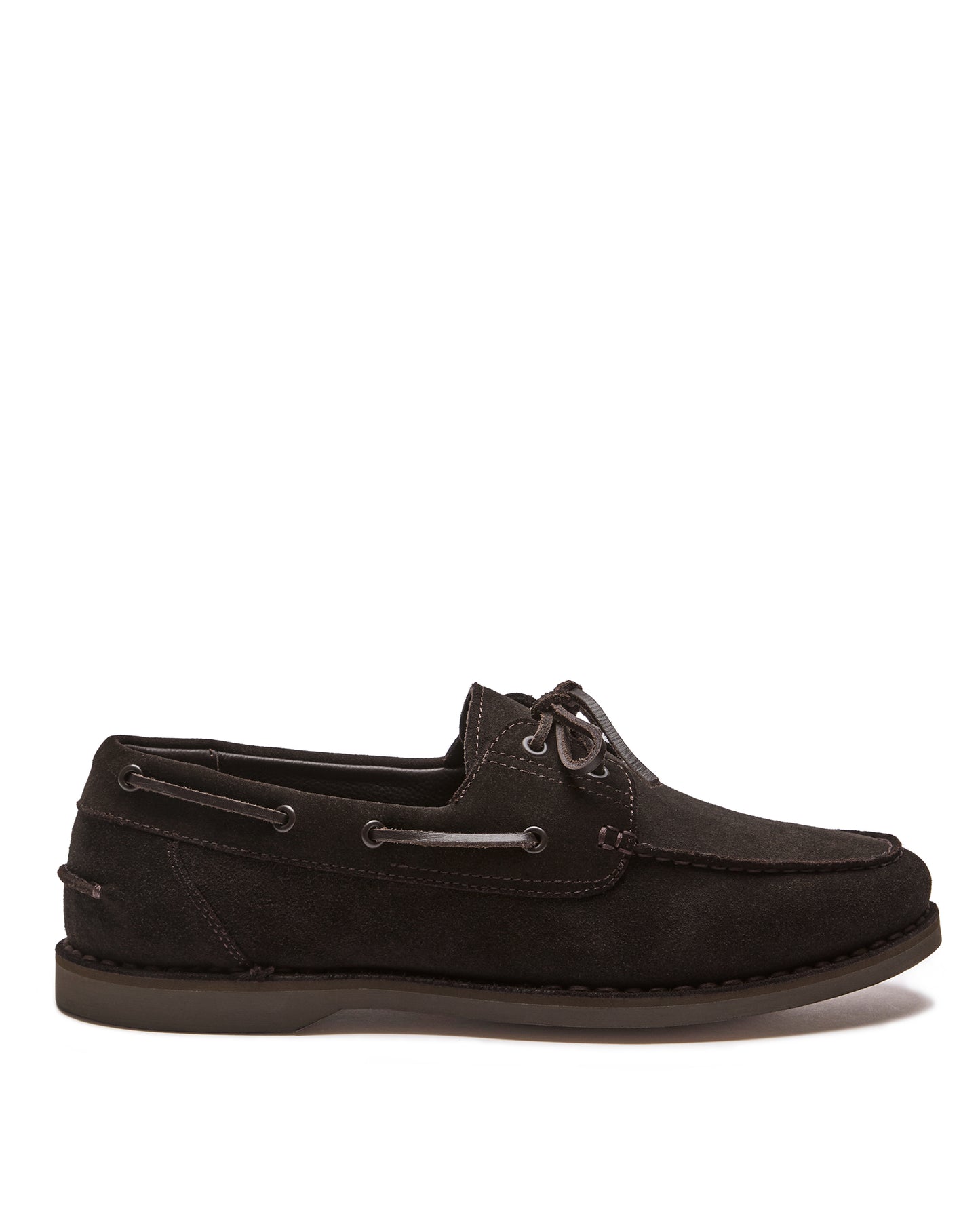 DECK SHOES IN D.BROWN (W)