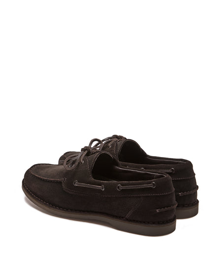 DECK SHOES IN D.BROWN (W)