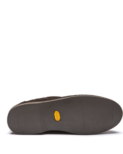DECK SHOES IN D.BROWN (W)