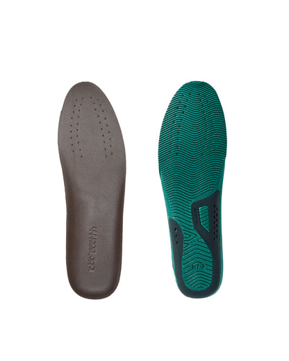 PLAIN-TOE SHOES IN D.BROWN (M)