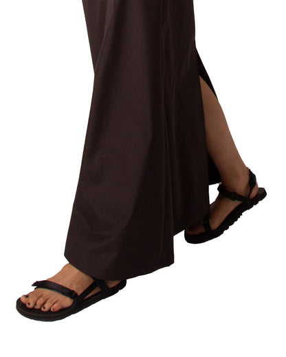 2-STRAP SANDALS IN BLACK - PUFB (W)