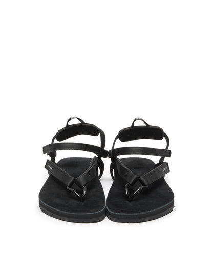 Y-TYPE SANDALS IN BLACK - SFB (W)