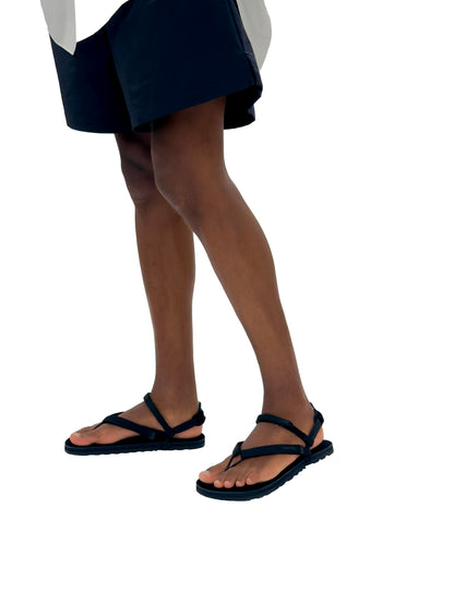 Y-TYPE SANDALS IN BLACK - SFB (M)