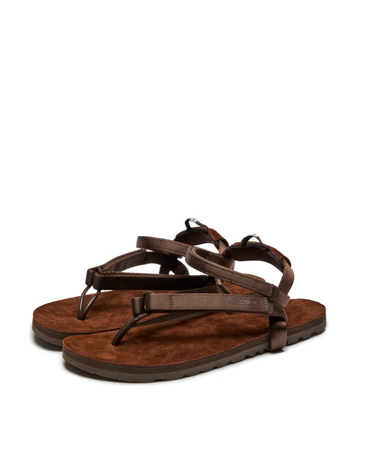 Y-TYPE SANDALS IN BROWN - SFB (M)