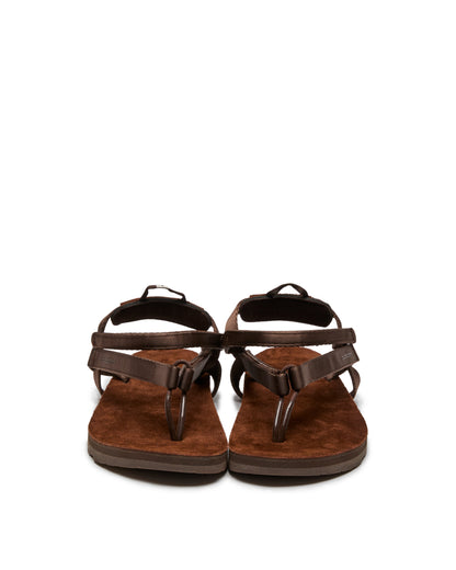 Y-TYPE SANDALS IN BROWN - SFB (M)