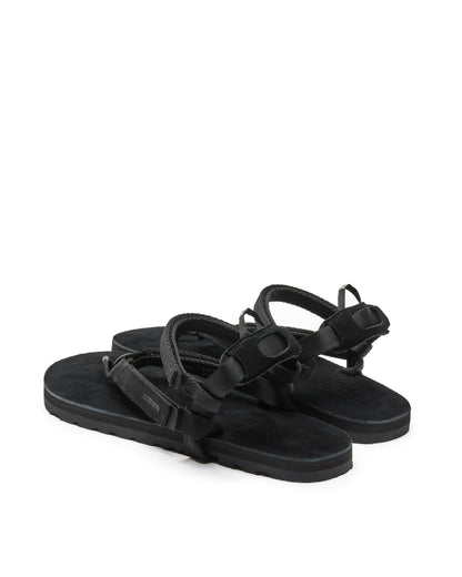 Y-TYPE SANDALS IN BLACK - SFB (M)