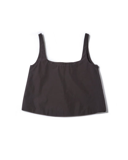 CROPPED TRAPEZOID TANK TOP