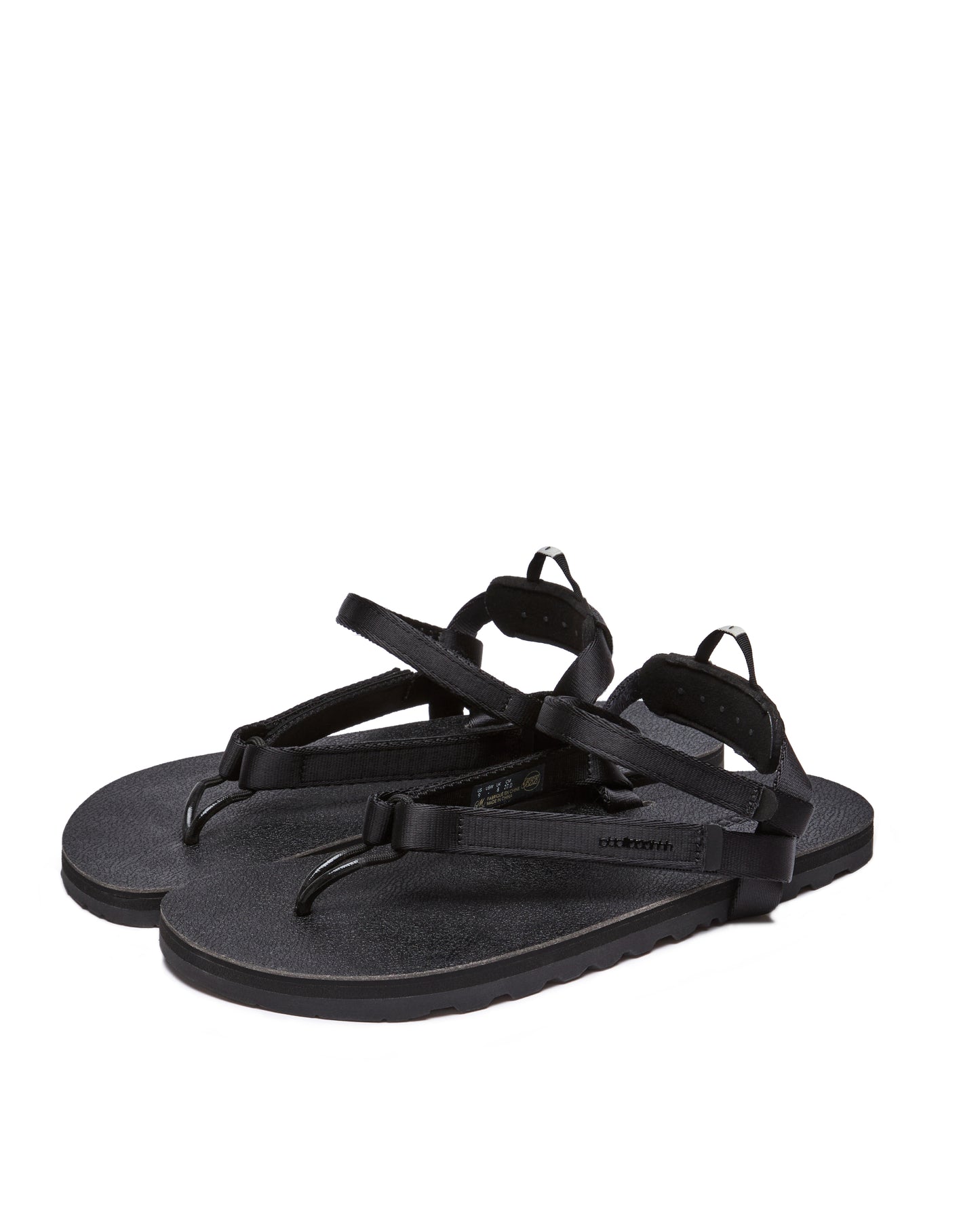 Y-TYPE SANDALS IN BLACK - PUFB (W)