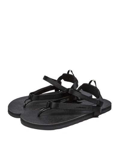 Y-TYPE SANDALS IN BLACK - PUFB (W)