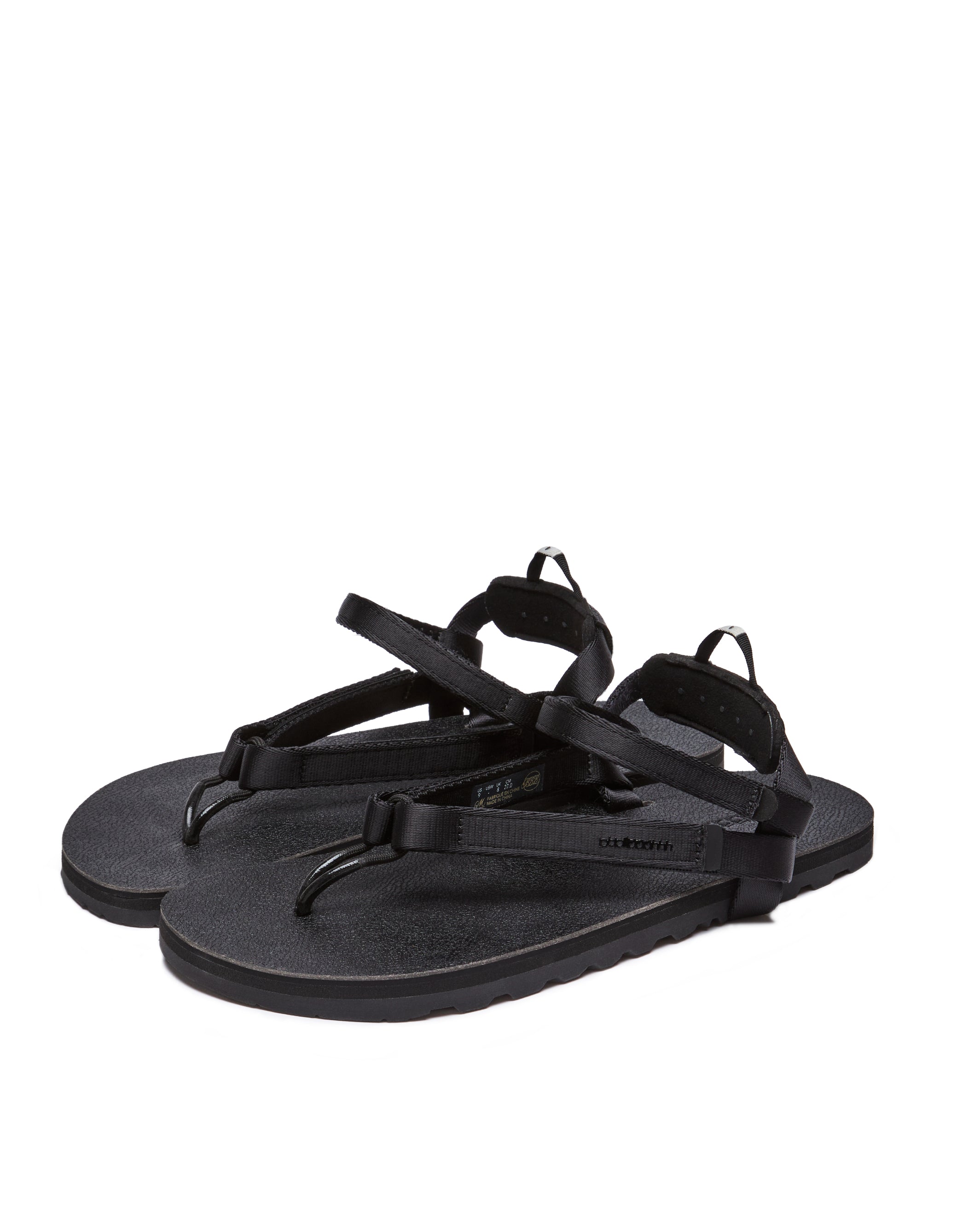 bbblllaaahhh y type sandals ブラック 26cm Y-TYPE SANDALS IN BLACK - PUFB (M) – bbblllaaahhh