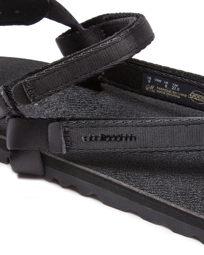 Y-TYPE SANDALS IN BLACK - PUFB (M)