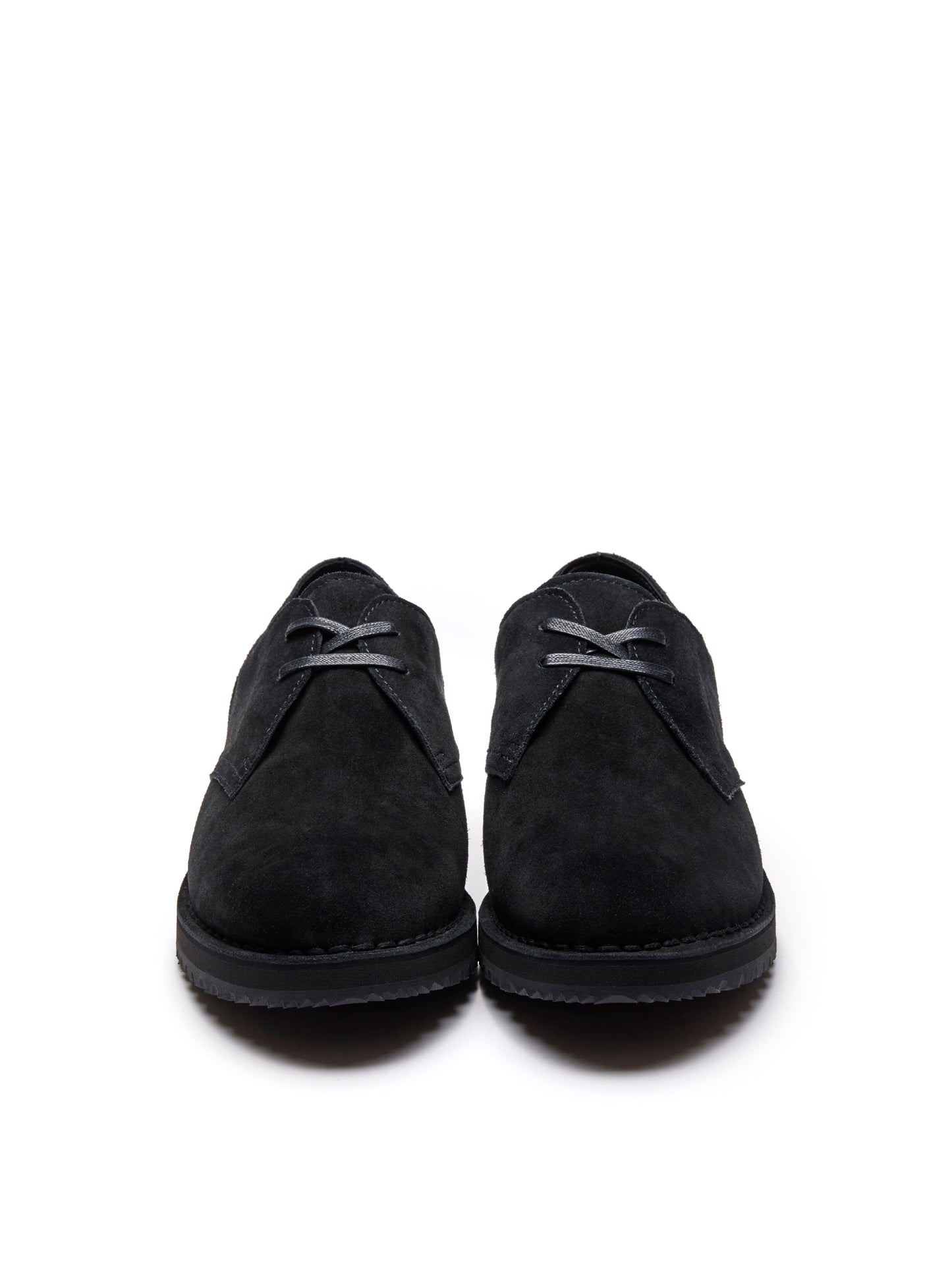 PLAIN-TOE SHOES IN BLACK (M)