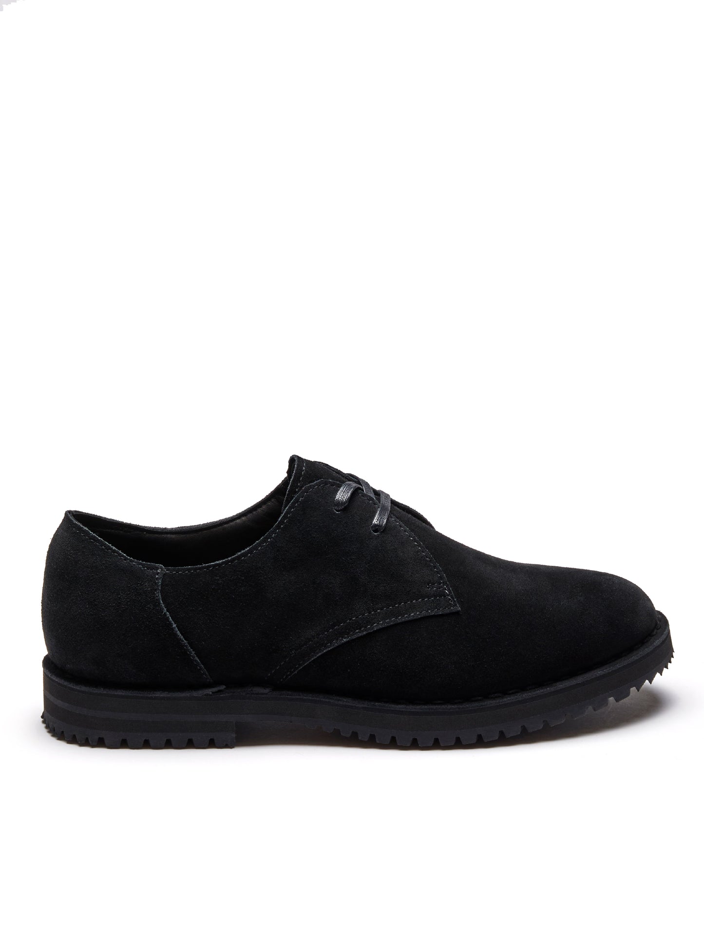 PLAIN-TOE SHOES IN BLACK (M)