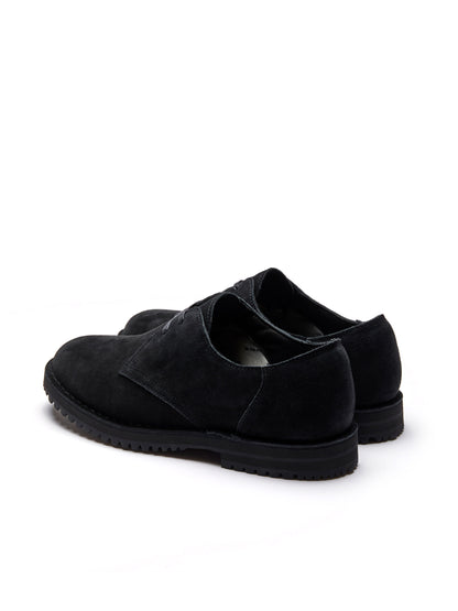 PLAIN-TOE SHOES IN BLACK (W)